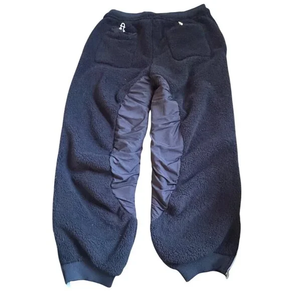 Free People Sundown Fleece Pants In Black Size Medium New - Picture 12 of 16
